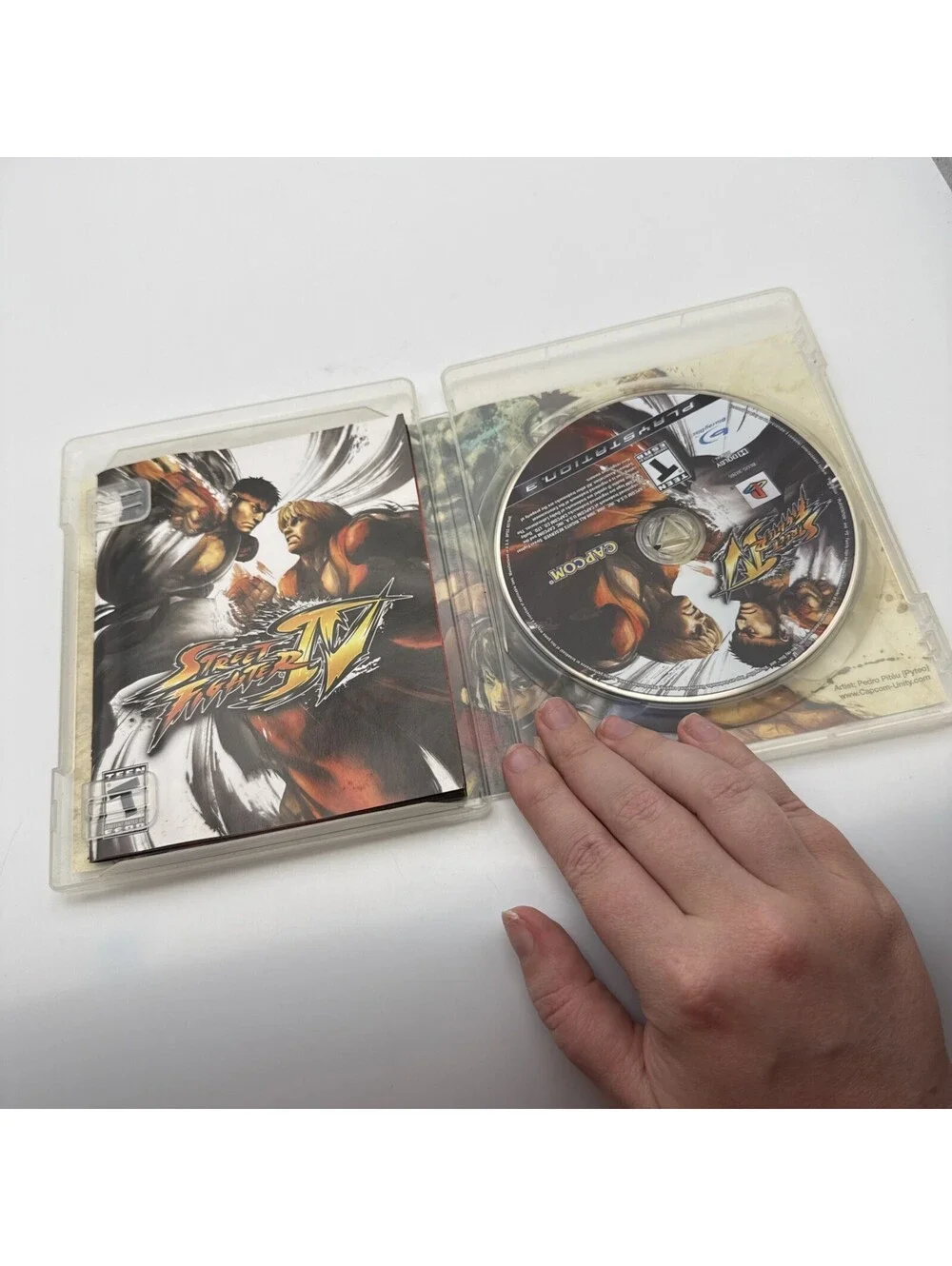 Street Fighter IV 4  PlayStation 3 PS3 - with Manual CIB TESTED - Free Shipping